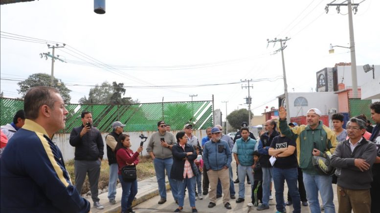 Rehabilitan pozo de agua en Galaxia, Cuautitlán