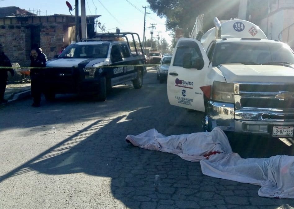 Matan a pareja de gaseros en San Mateo Ixtacalco, Cuautitlán