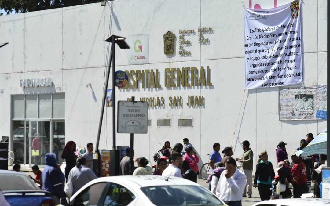 Hospitales COVID del Edomex con ocupación del 77%