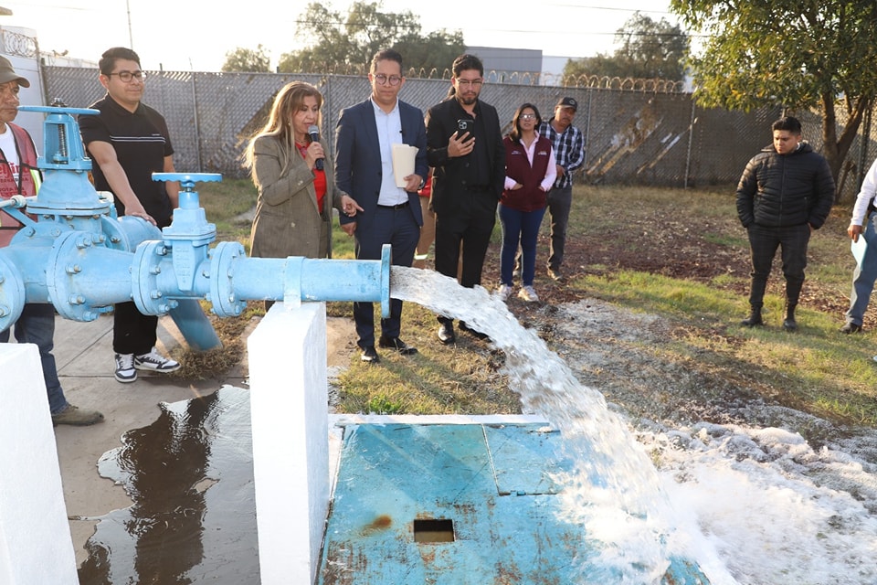 Rehabilitan pozo de agua en La Joya