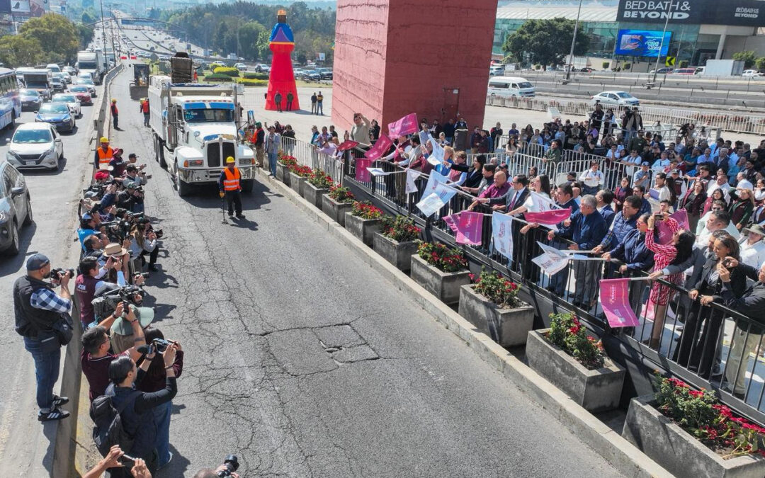 Arranca reconstrucción integral del Periférico Norte de Naucalpan a Tepotzotlán