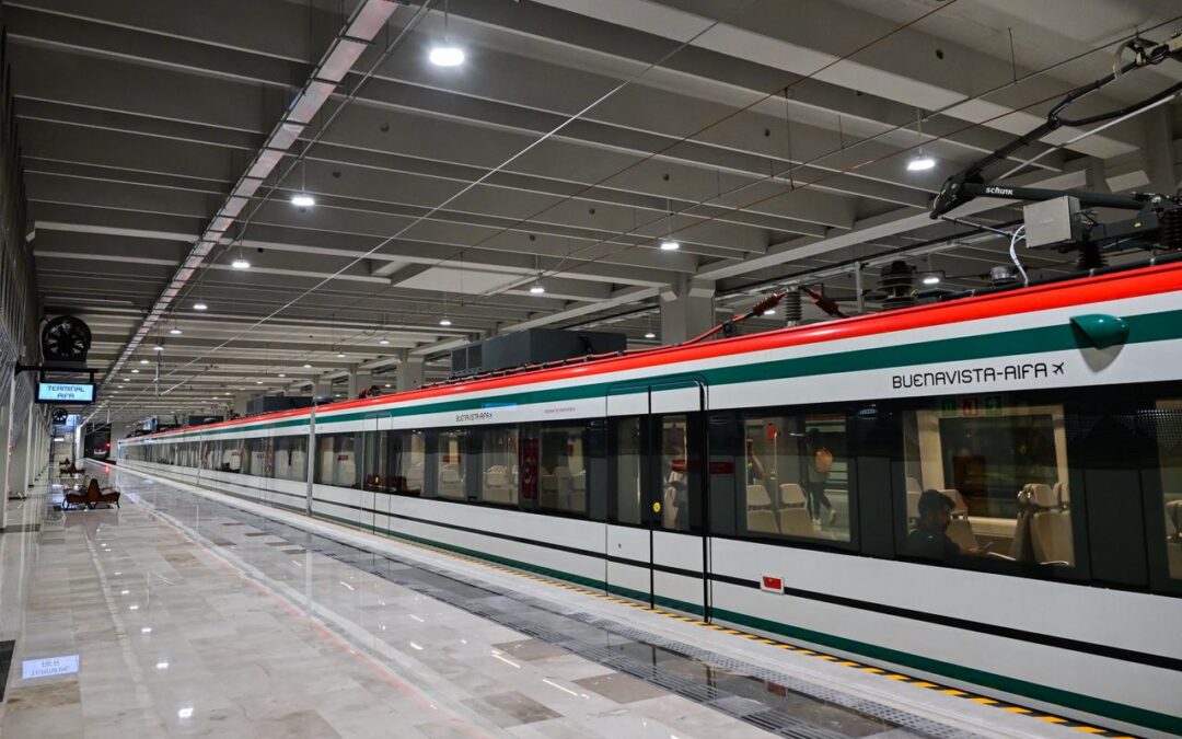 Inauguran Tren Suburbano Felipe Ángeles Buenavista-AIFA